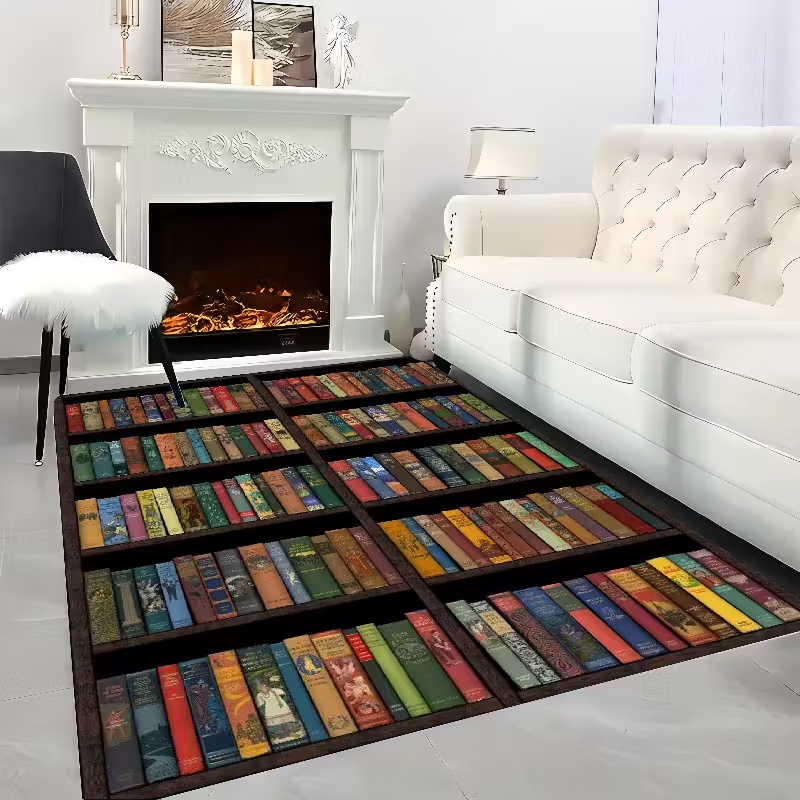 Commercial Printing Books - Книжная полка, коврик для подростков, декор