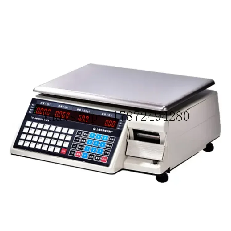 Commercial Printing Machine Price - Коммерческие весы с принтером штрих-кодов, функцией