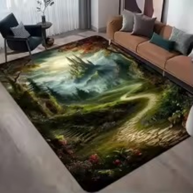 Ковер с 3D-оптической иллюзией – обзор и цена Commercial Road Printing