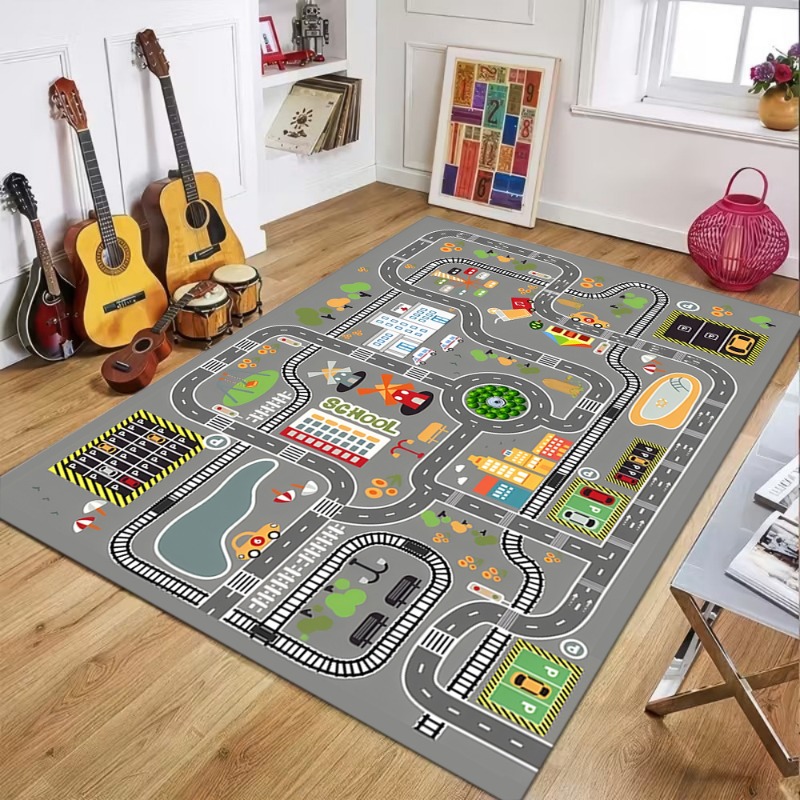 Детский городской дорожный игр – обзор и цена Commercial Road Printing