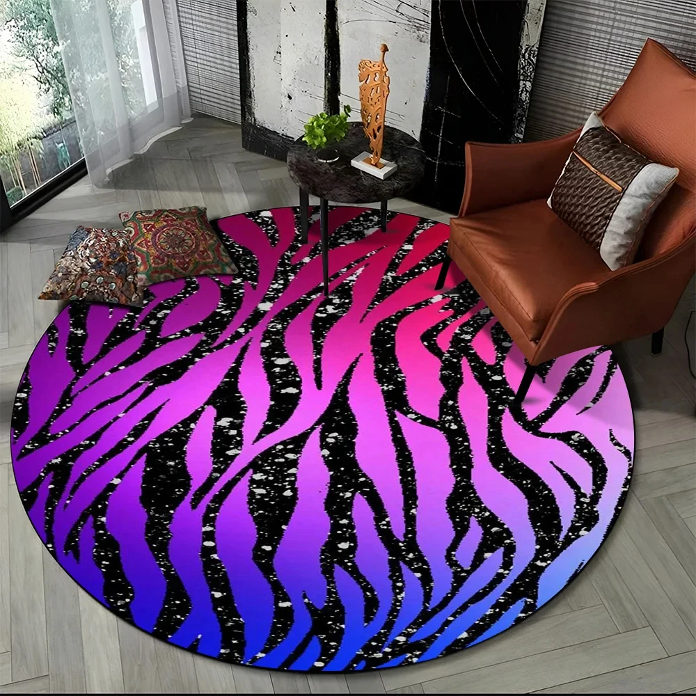 Pink Zebra Stripe Print Round  – обзор и цена Commercial Printing & Packaging Pvt Ltd