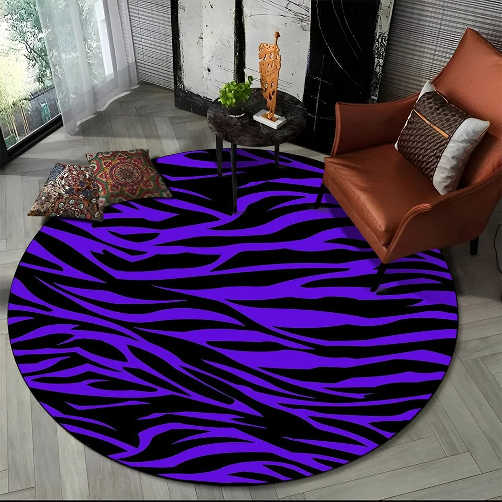 Pink Zebra Stripe Print Round  – обзор и цена Commercial Printing & Packaging Pvt Ltd