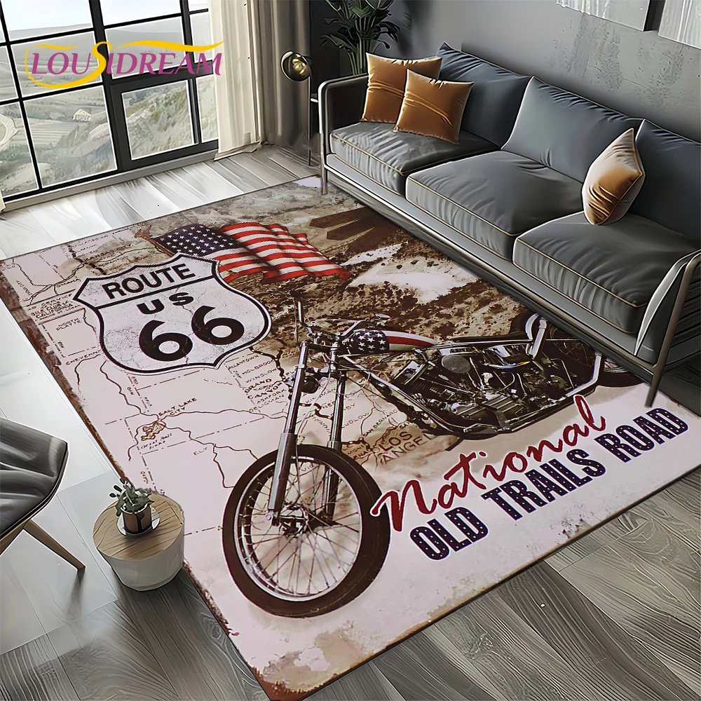 Route 66, ретро, Америка, исто – обзор и цена Commercial Road Printing