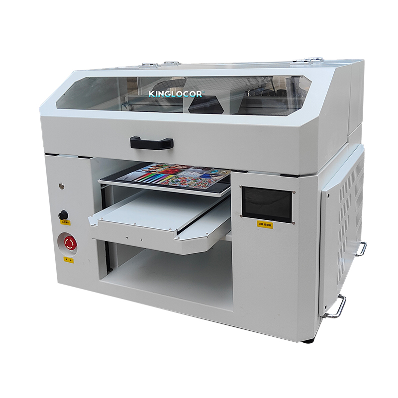 УФ-принтер A3 CMYKW Лак-принте – обзор и цена Commercial Printing Machine Price