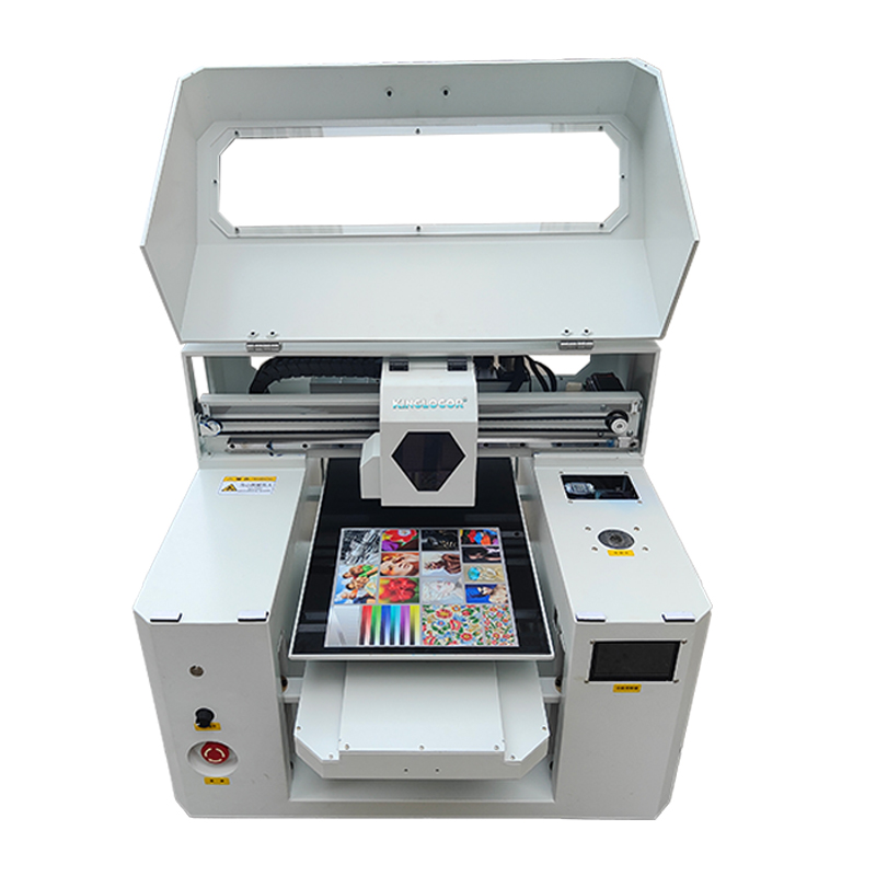 УФ-принтер A3 CMYKW Лак-принте – обзор и цена Commercial Printing Machine Price