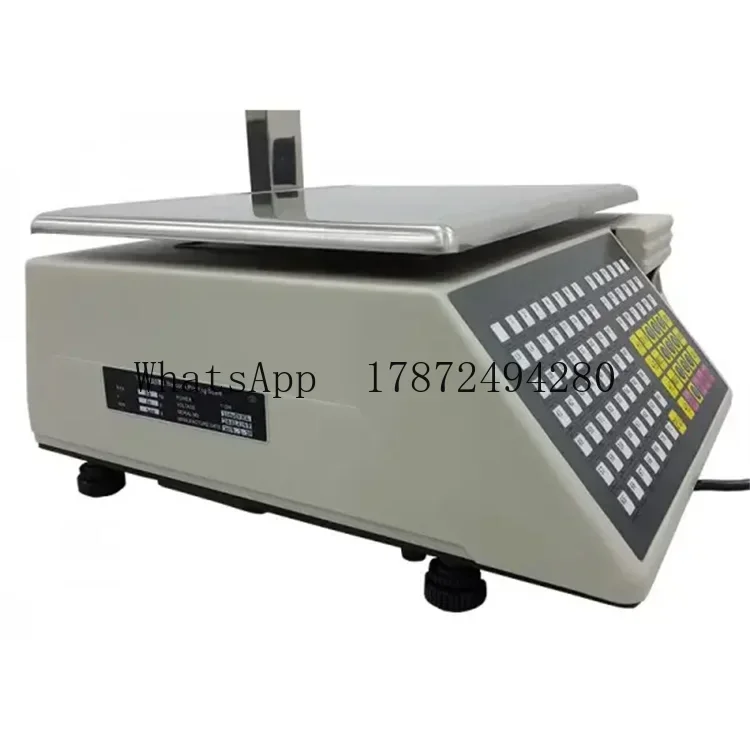 Коммерческие весы с принтером  – обзор и цена Commercial Printing Machine Price