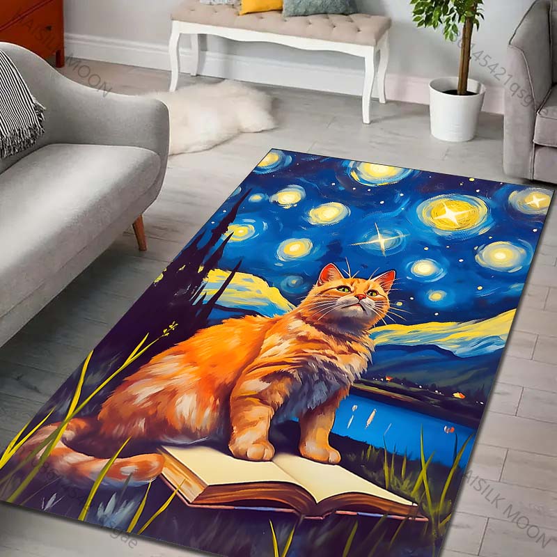 Коврик с принтом «Кот сидит на – обзор и цена Commercial Printing Books